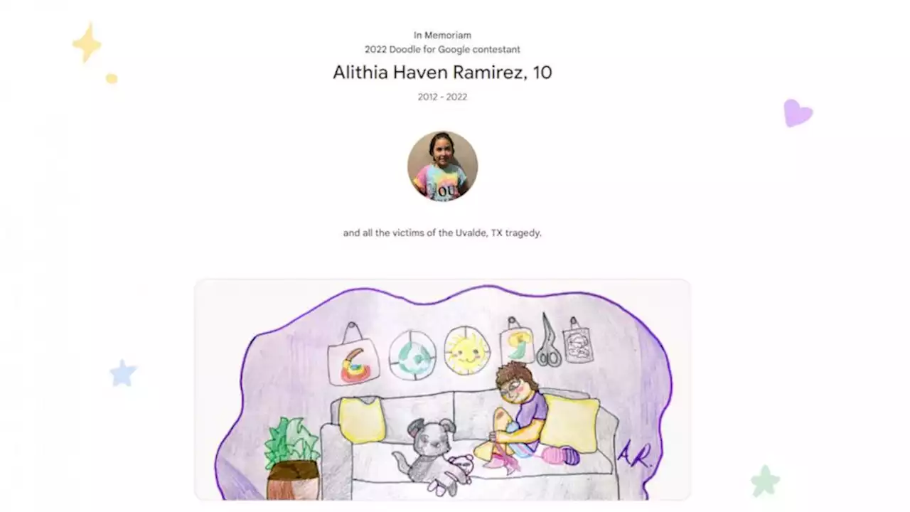 Uvalde shooting victim Alithia Haven Ramirez honored with Google Doodle