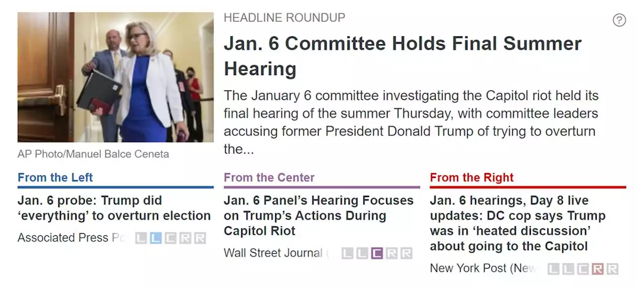 Jan. 6 Committee Holds Final Summer Hearing