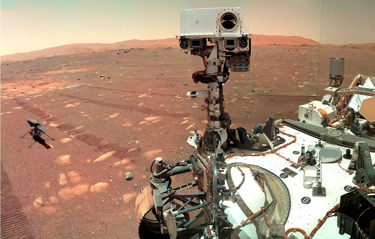 NASA's Perseverance rover found a mysterious bundle of string on Mars