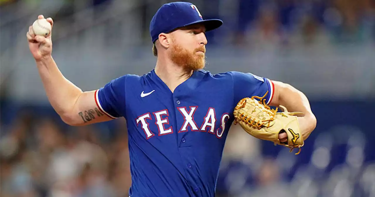 Gray pitches 6 innings as Rangers beat reeling Marlins 8-0