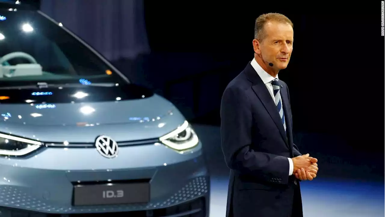 Volkswagen's CEO is stepping down in a surprise move