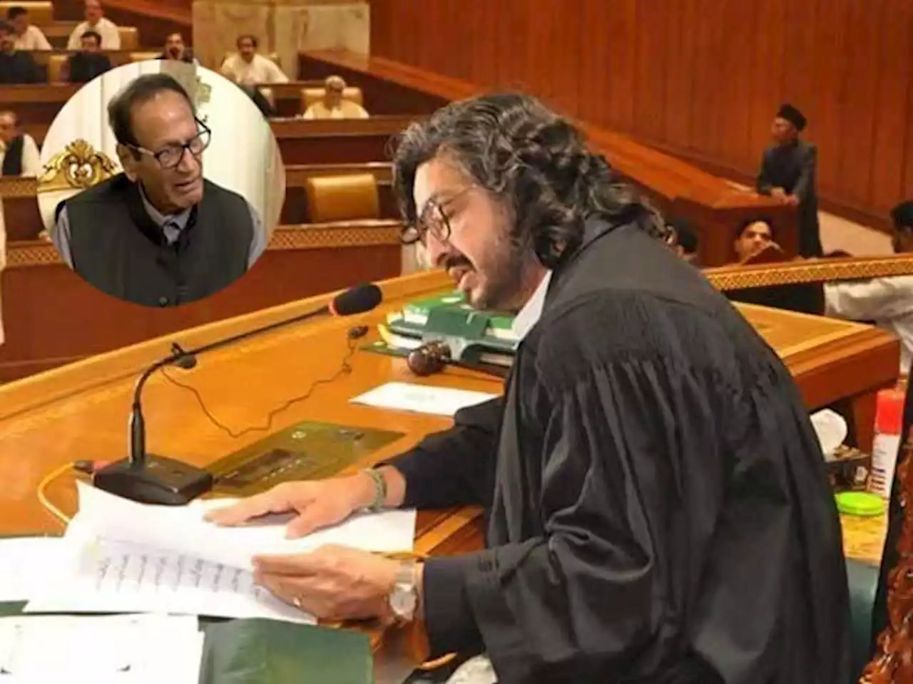 چوہدری شجاعت کے خط پر ڈپٹی اسپیکر کی رولنگ، ق لیگ کے 10 ووٹ مسترد - ایکسپریس اردو