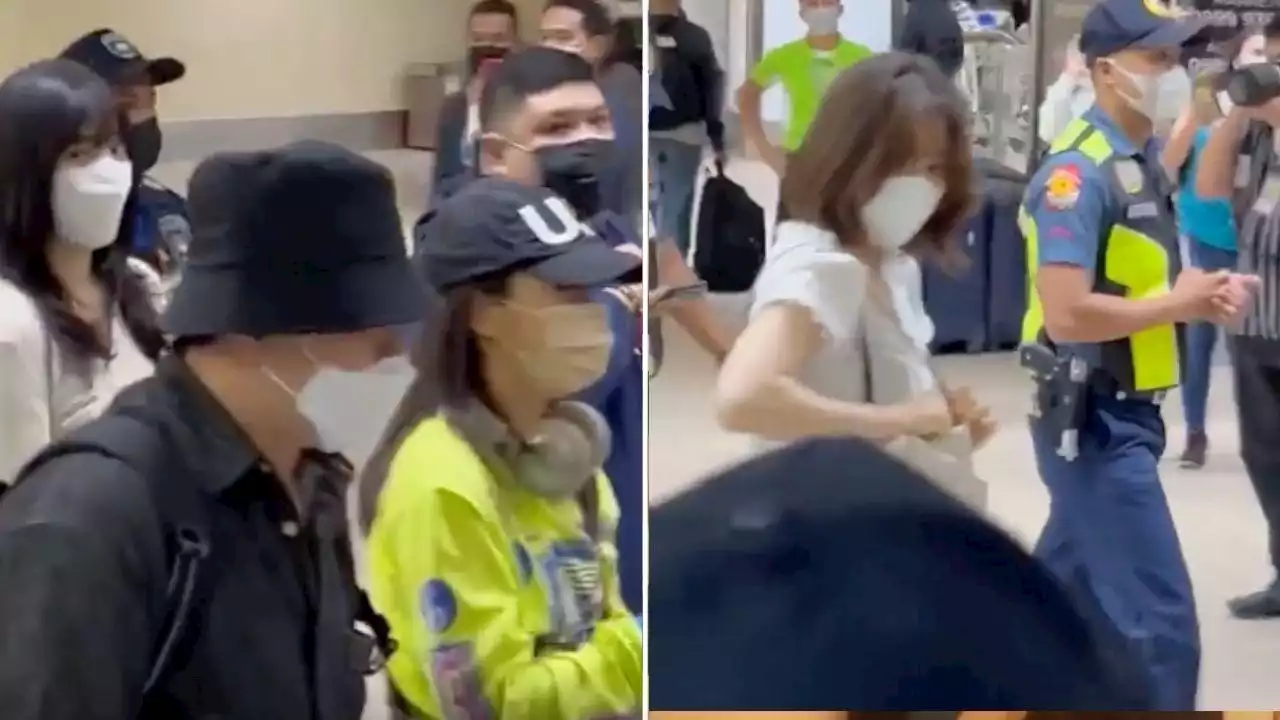 WATCH: Red Velvet arrives in Manila