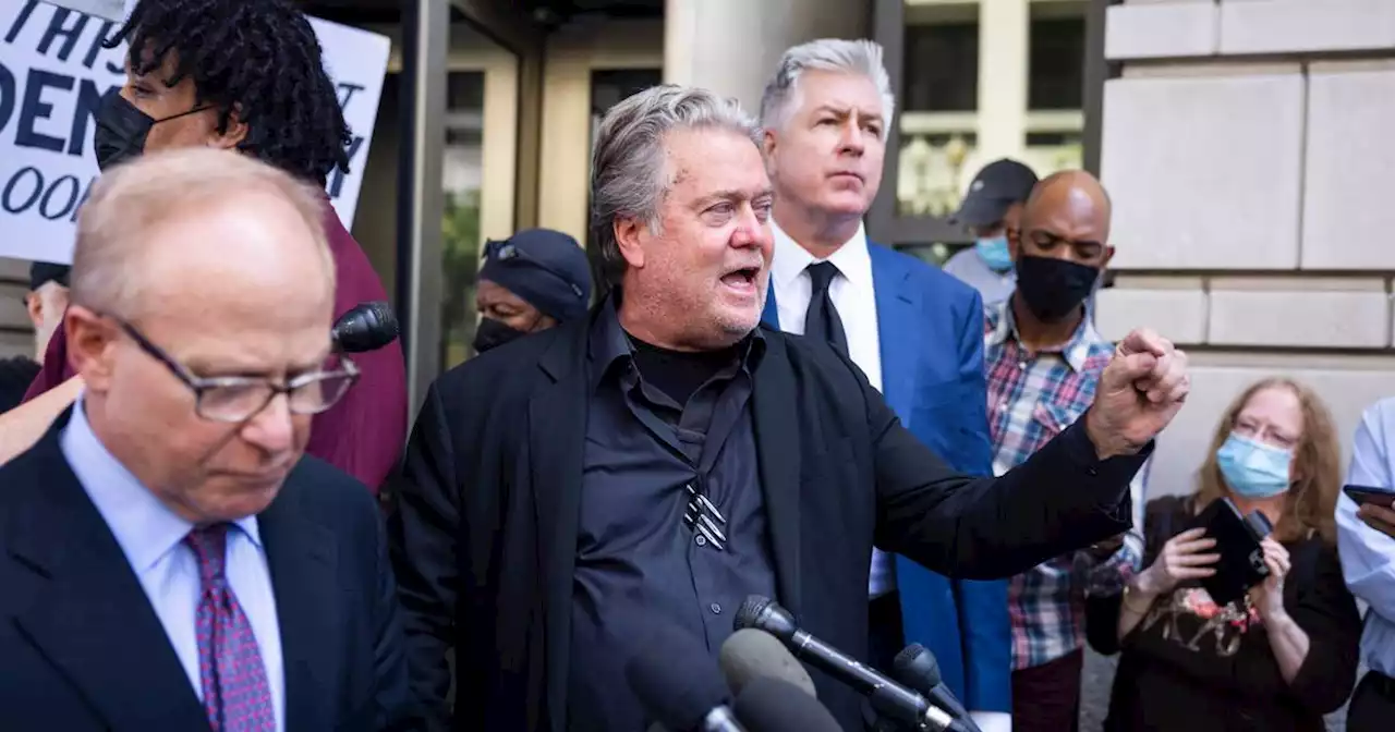 Former Trump adviser Steve Bannon found guilty of contempt of US Congress