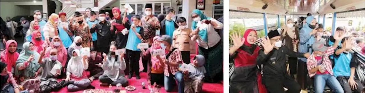 Senangnya Anak-Anak Difabel Naik Macito