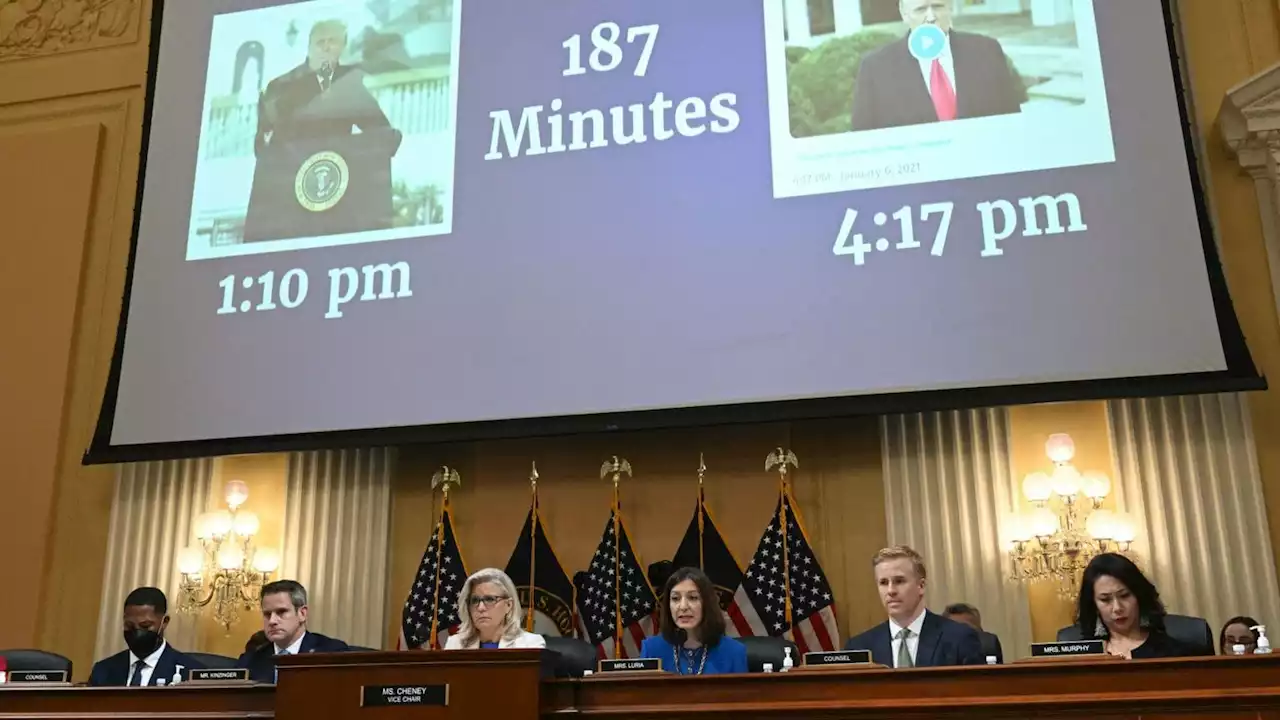 Jan. 6 panel sheds light on the 187 minutes Trump went dark during Capitol siege