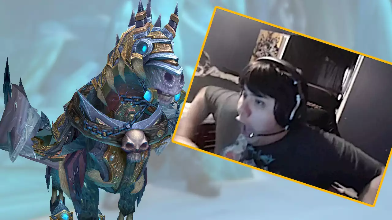 Spieler farmt 4 Jahre lang ein super seltenes Mount in WoW – Schreit vor Freude, als es endlich droppt