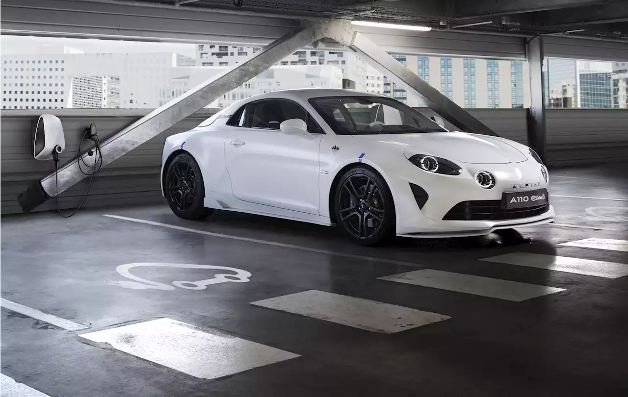 Alpine rolls out electric A110 prototype as brand prepares for EV future
