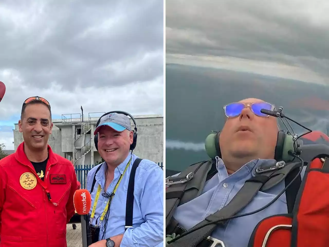 Bray Air Display: Top Gun Henry’s ‘full on crazy’ first formation flight