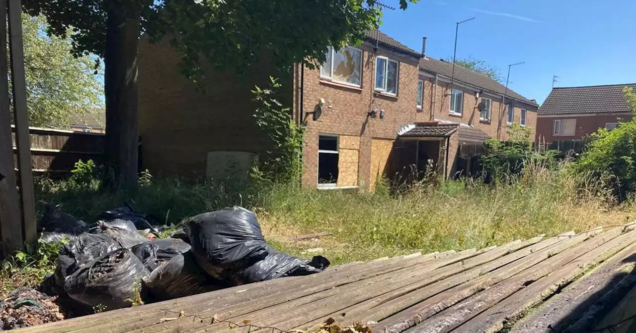 Neighbours fed up of trespassers causing havoc at empty house