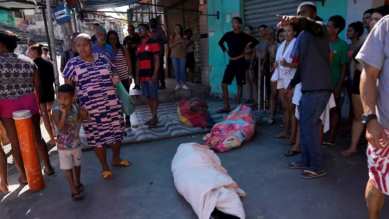 Polizeieinsatz in Rio endet in Blutbad