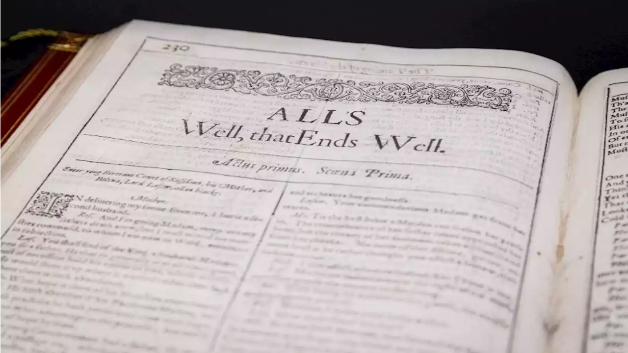 A Copy of Shakespeare’s First Folio Just Sold for $2.4 Million at Auction