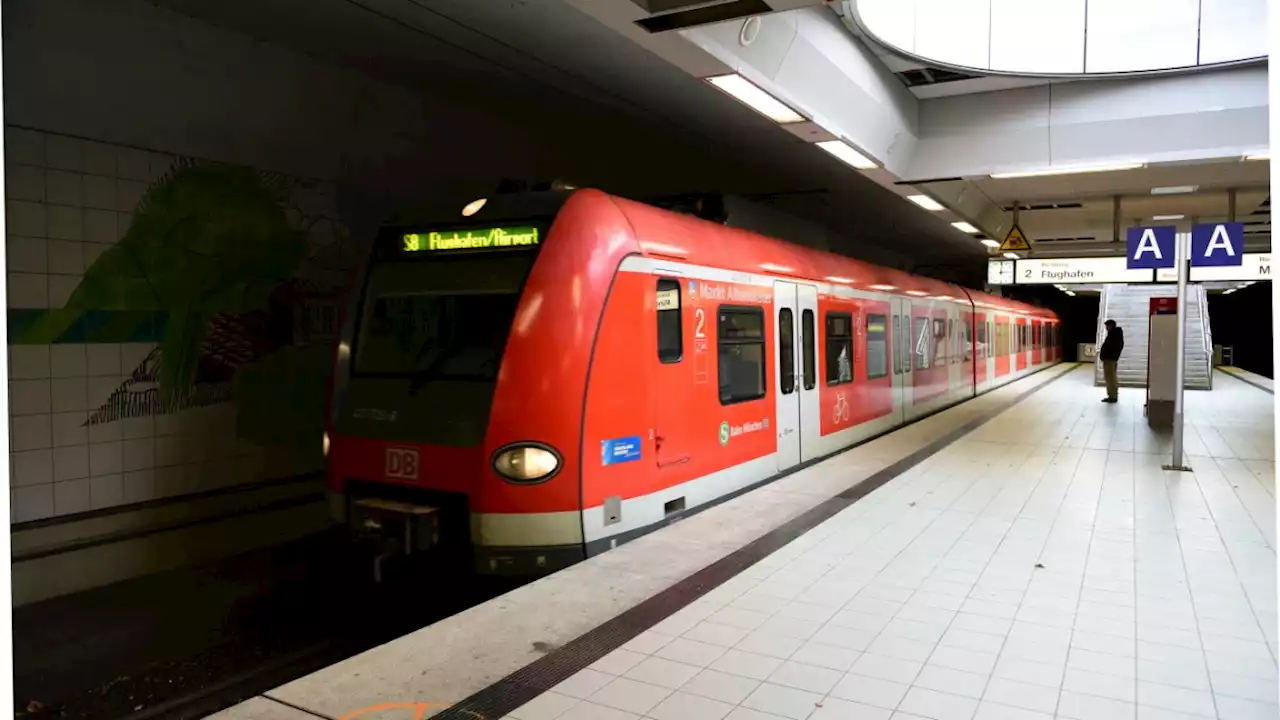 München: Bauarbeiten an S-Bahn-Linie S8 zum Flughafen