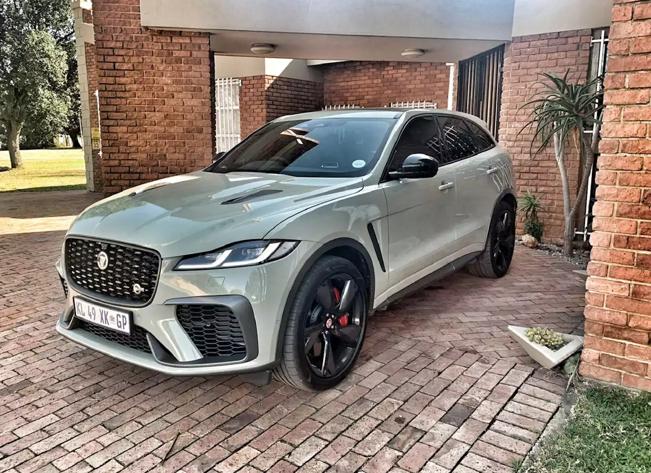 Jaguar F-Pace SVR goes green - Avo Gloss Green! | The Citizen