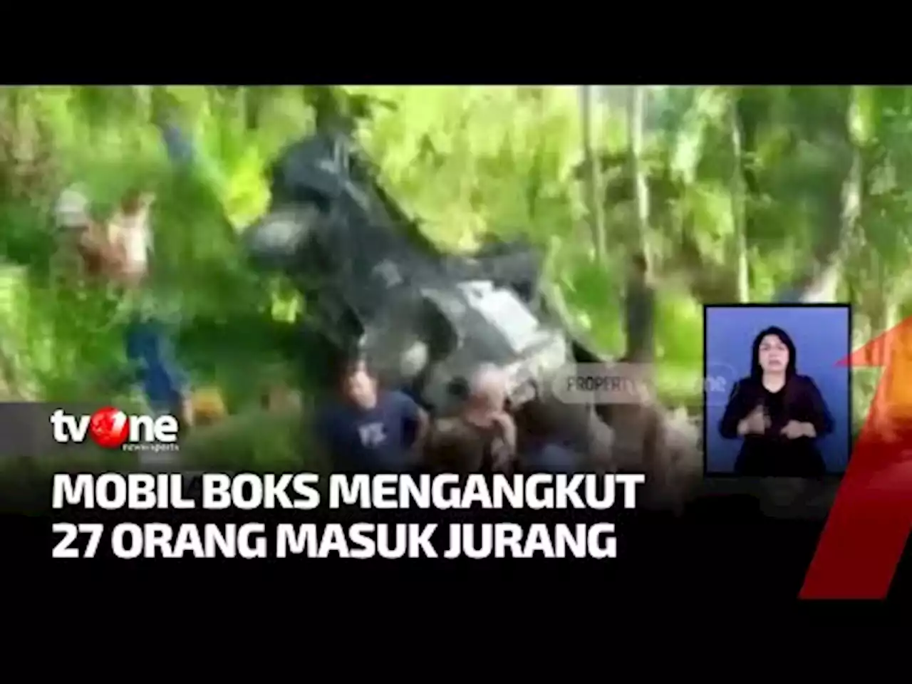 Dua Orang Tewas Dalam Insiden Mobil Boks Masuk Jurang - tvOne