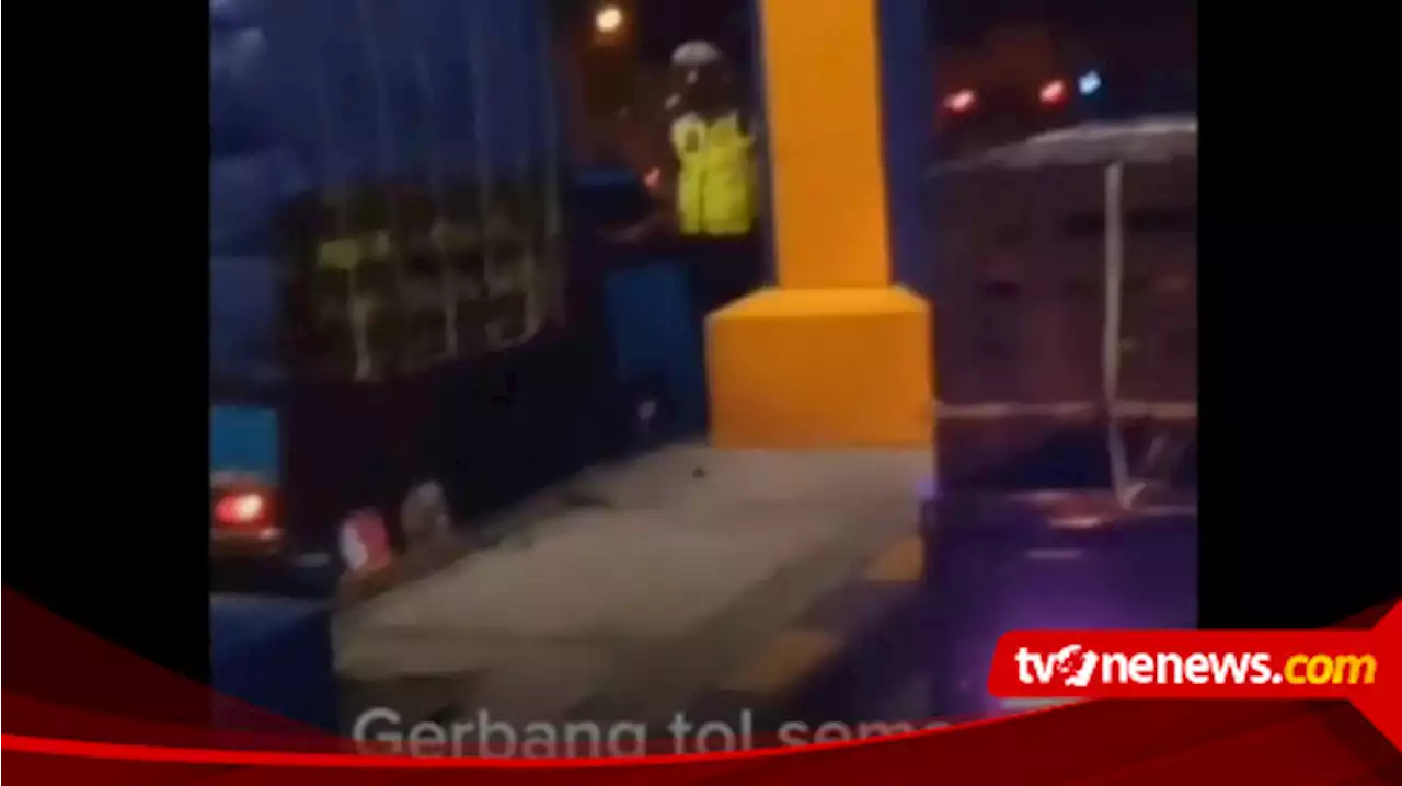 Viral Video Polantas Lakukan Pungli di Gerbang Tol Semanggi