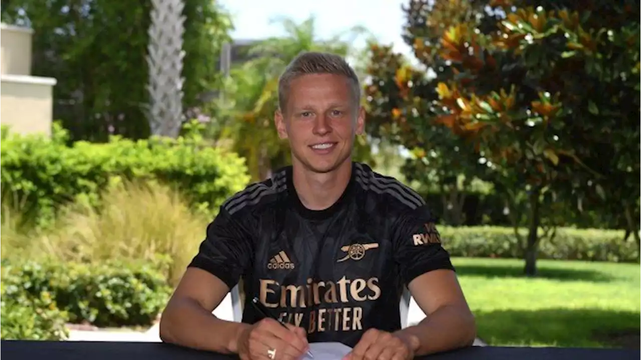 Oleksandr Zinchenko Resmi Gabung Arsenal