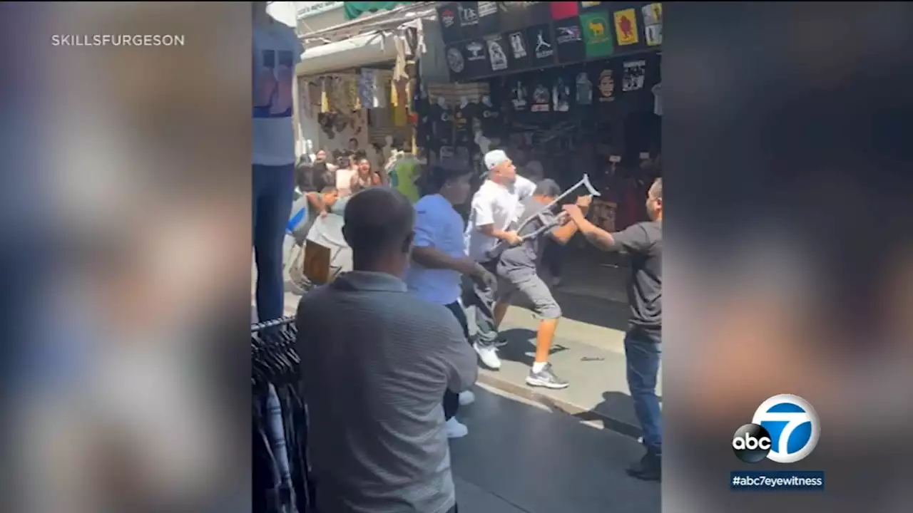 Security at Santee Alley increased after wild brawl: 'It looked like a WWE match'