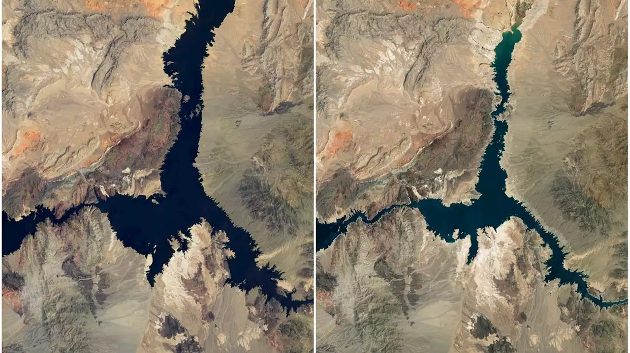 Lake Mead's water levels sink to lowest since 1937