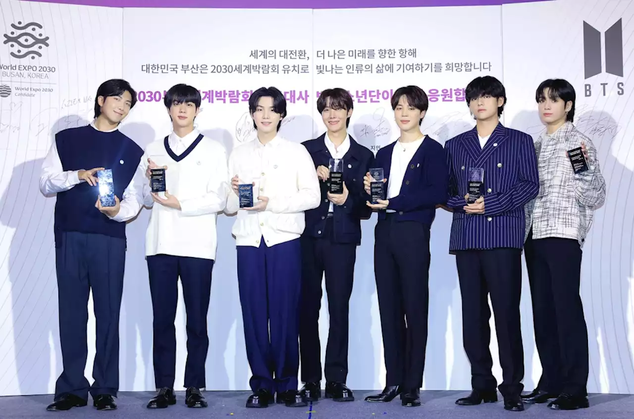 BTS Officially Appointed as Ambassadors for World Expo 2030 Busan, Korea