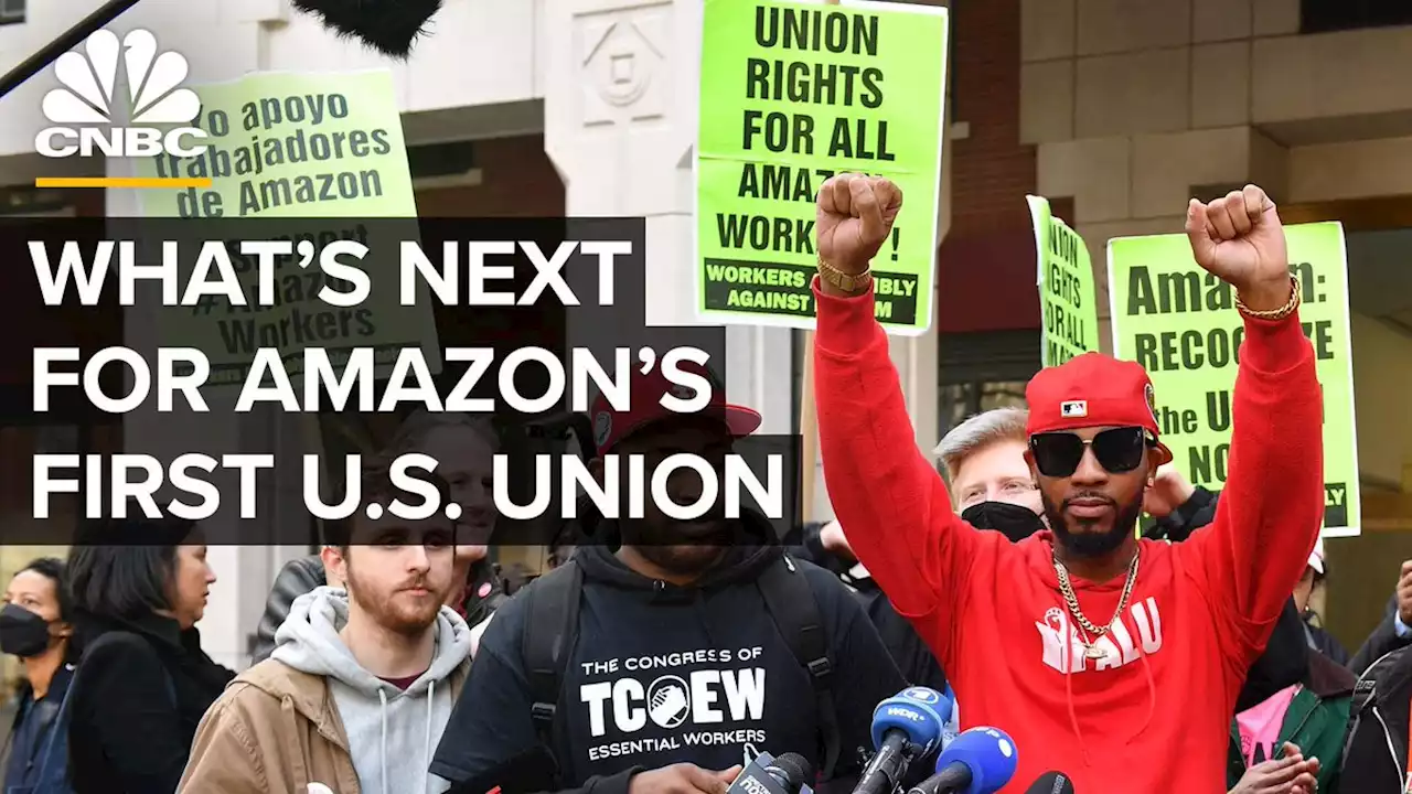 Amazon’s first U.S. union faces an uphill battle after historic win at Staten Island warehouse\n