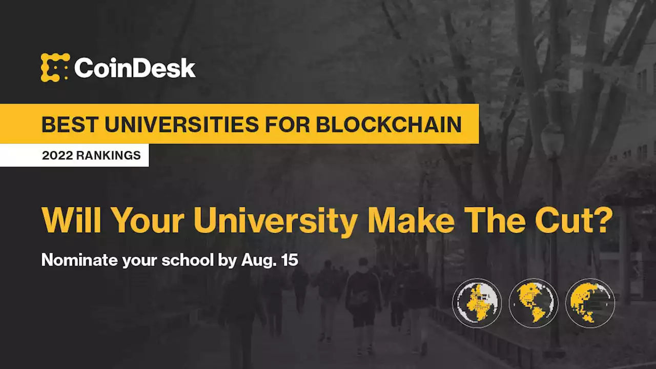 Nominate Your School for the 2022 Best Universities for Blockchain