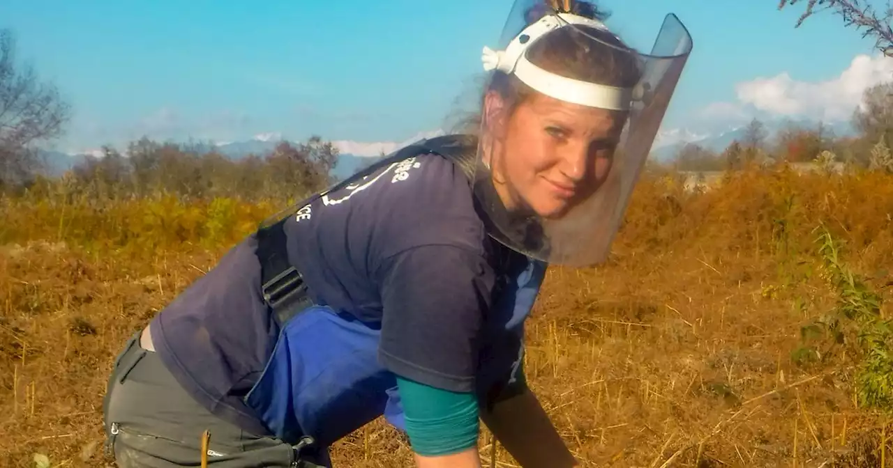 Brave Scot clearing landmines in Ukraine tells of near miss in Russian airstrike