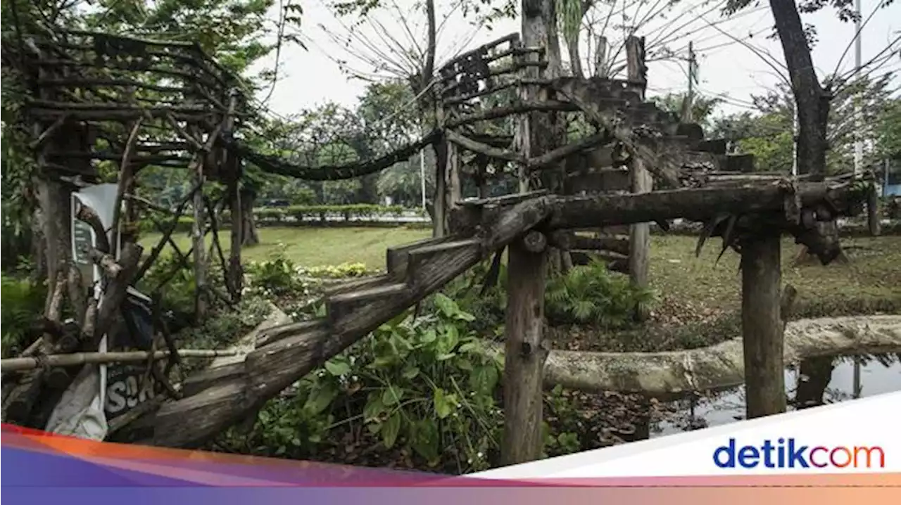 Taman Tomang Rawa Kepa Rusak, Begini Foto-fotonya