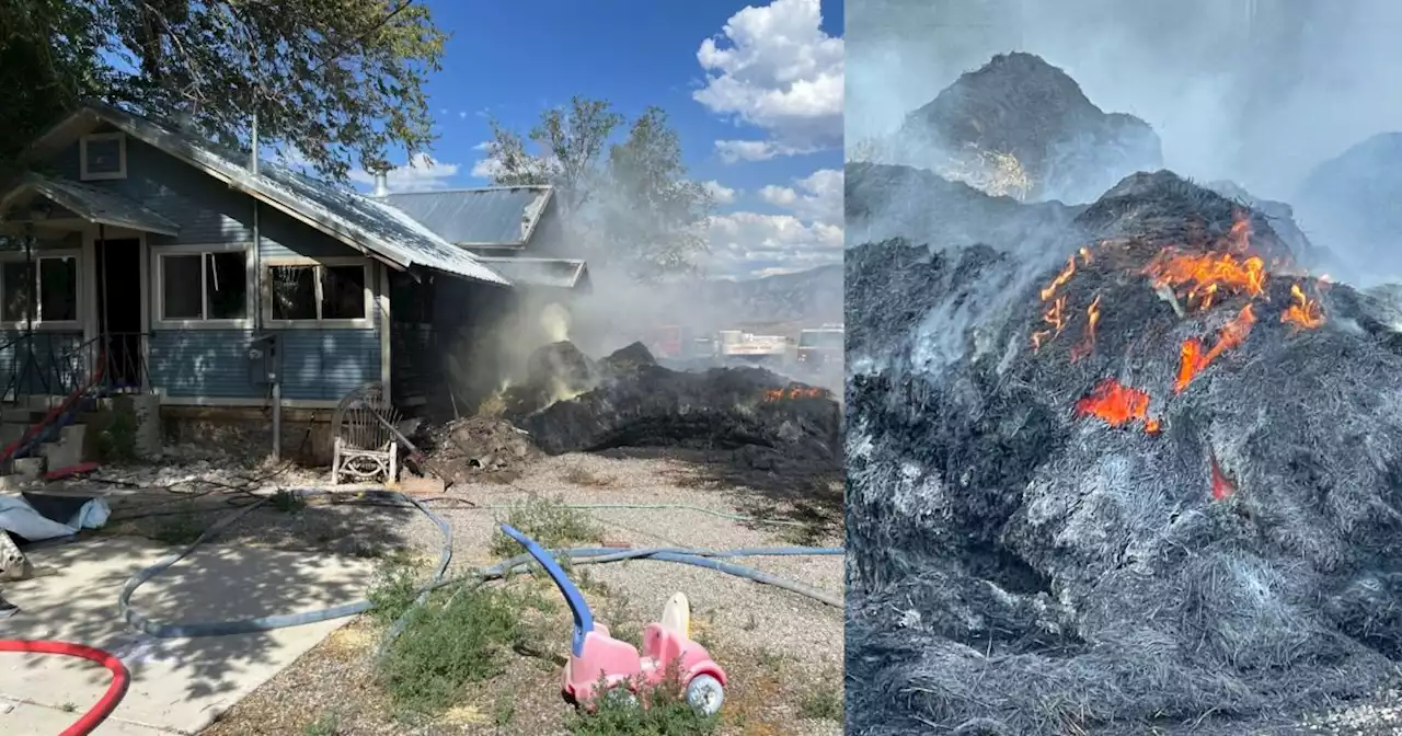 Home near Goshen is 'total loss' after fire sparked by fireworks