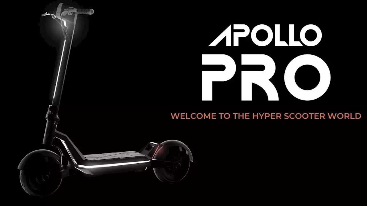 New Apollo Pro Electric Hyper Scooter Is Big On Features And Performance