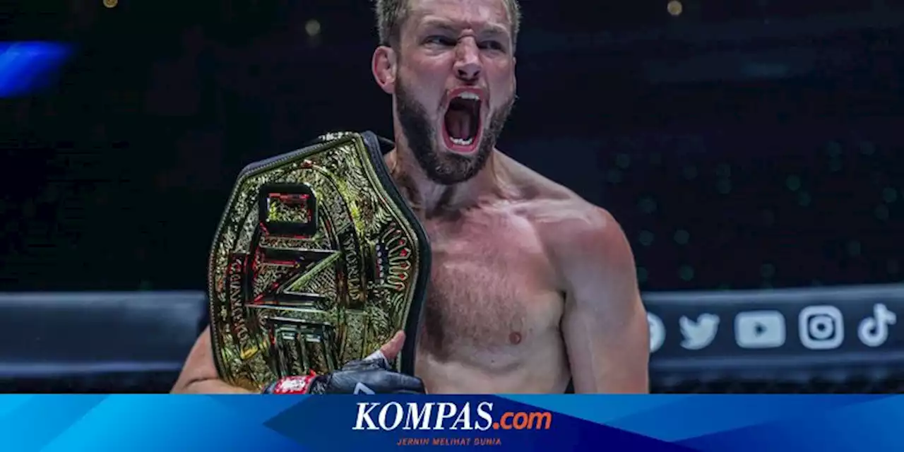 Hasil ONE Championship: Taklukkan Vitaly Bigdash, Reinier de Ridder Pertahankan Gelar Juara Dunia