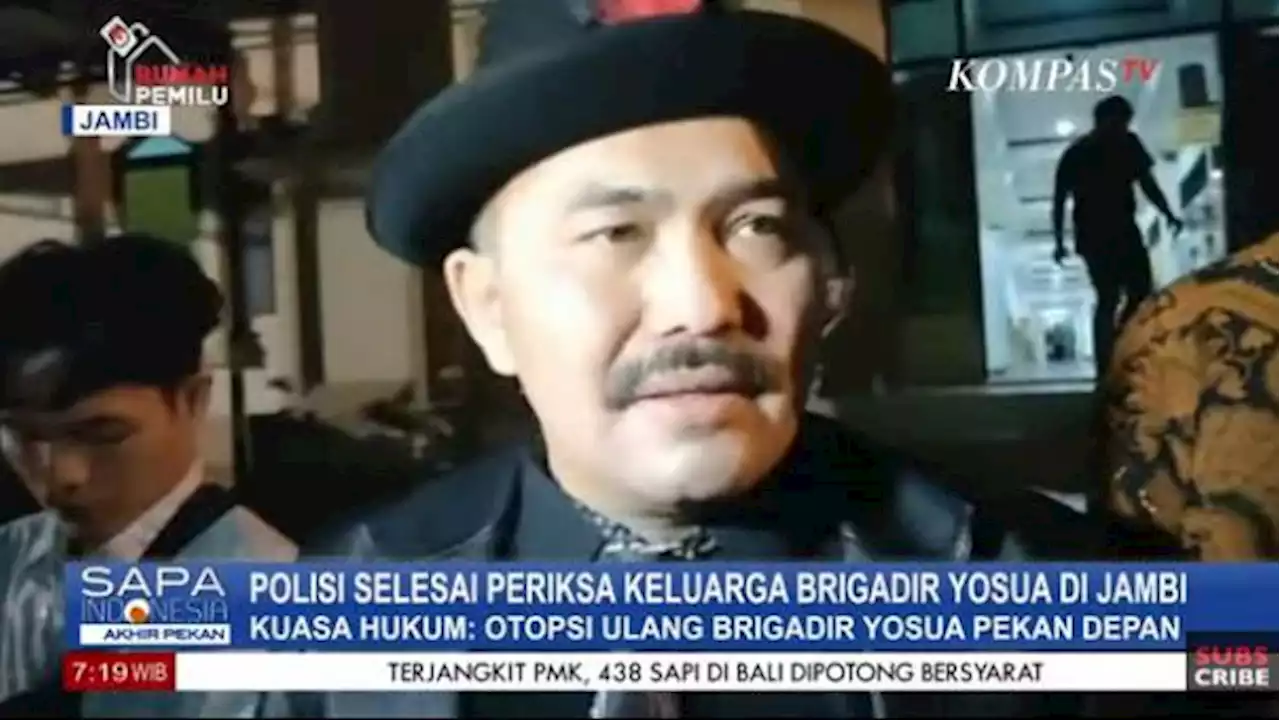 Autopsi Ulang Jenazah Brigadir J Masih Tunggu Kelengkapan Administrasi, Polisi Siapkan Pengamanan