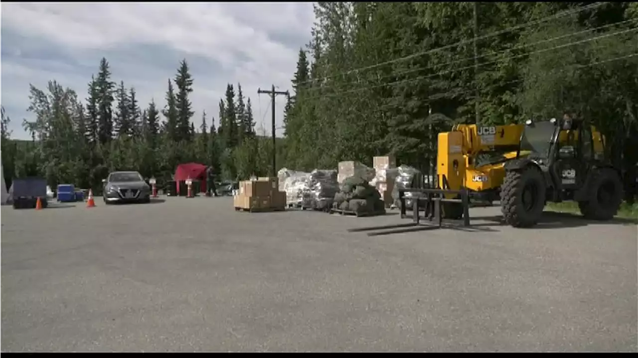 Transportation and communication for the Minto Lakes Fire