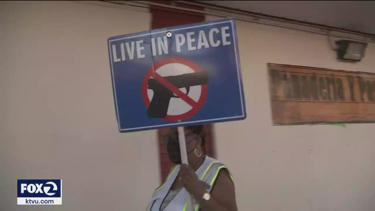 Oakland Ceasefire night walk: Faith leader says 'The streets belong to peace'