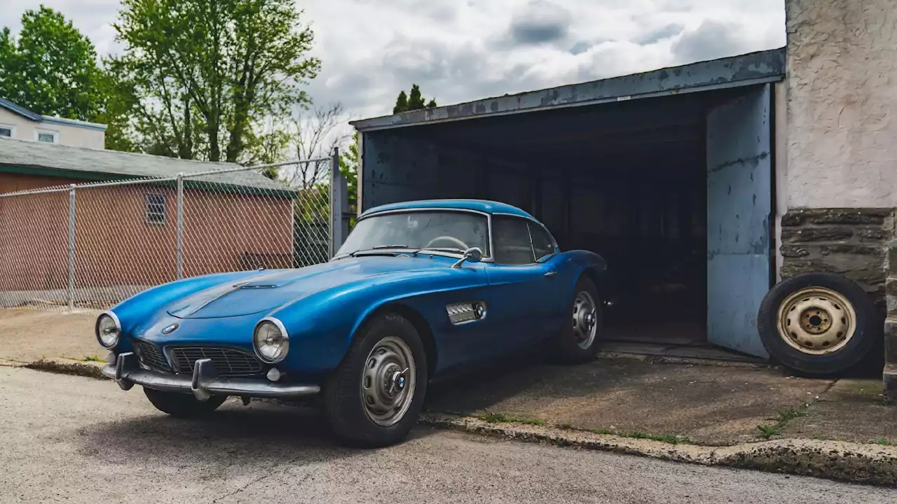 1957 BMW 507 hidden for over 40 years heads to auction