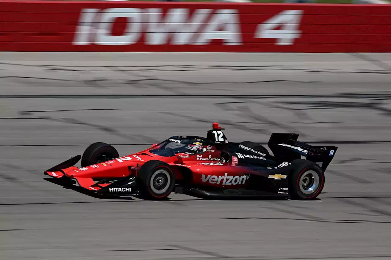 Iowa IndyCar: Power leads Daly in practice for double-header