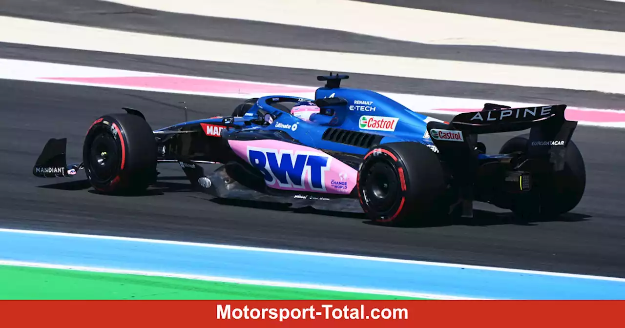 Alpine trotz P7 ernüchtert: McLaren eine halbe Sekunde schneller