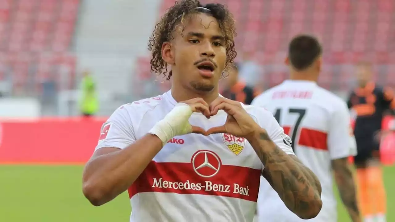 Goleador en construcción: Juan José Perea marca su primer doblete con Stuttgart