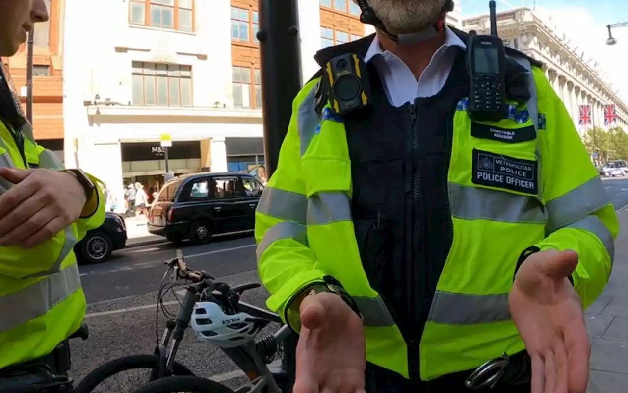 “Anti-cycling cop on a bicycle”: Cyclists blast ‘victim-blaming’ Met Officer after red light jumping taxi driver nearly hits rider