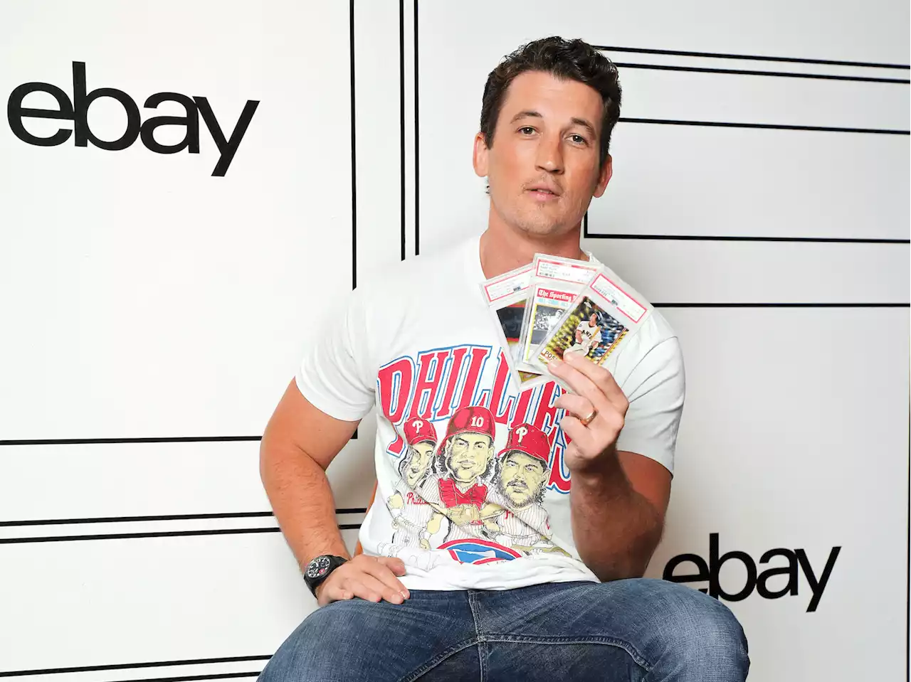 Miles Teller Just Scored $24,000 Worth of Baseball Cards on eBay