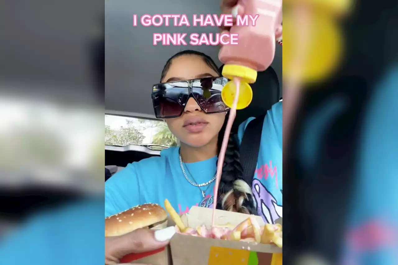 WTF Is The Disgusting, Viral 'Pink Sauce' on TikTok?