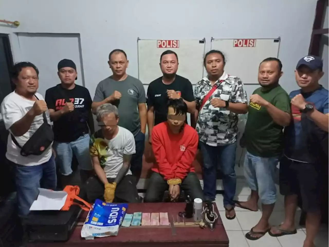 Produksi dan Edarkan Uang Palsu, 2 Pelaku Pasrah Diciduk Polisi