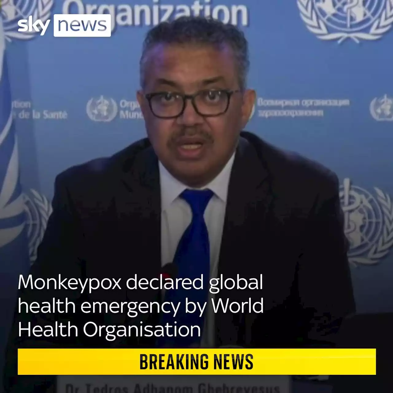 Monkeypox declared global health emergency by World Health Organisation, as risk in Europe described as 'high'