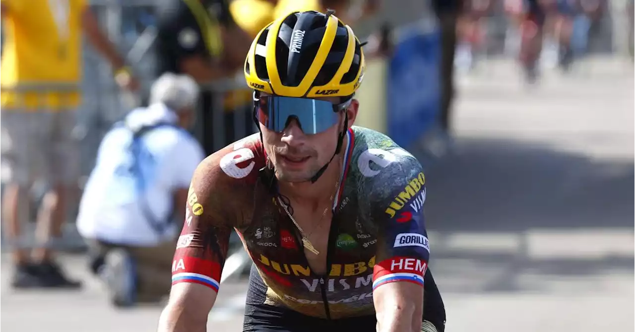 Tour d’Espagne: la participation de Primoz Roglic, blessé sur le Tour de France, reste incertaine