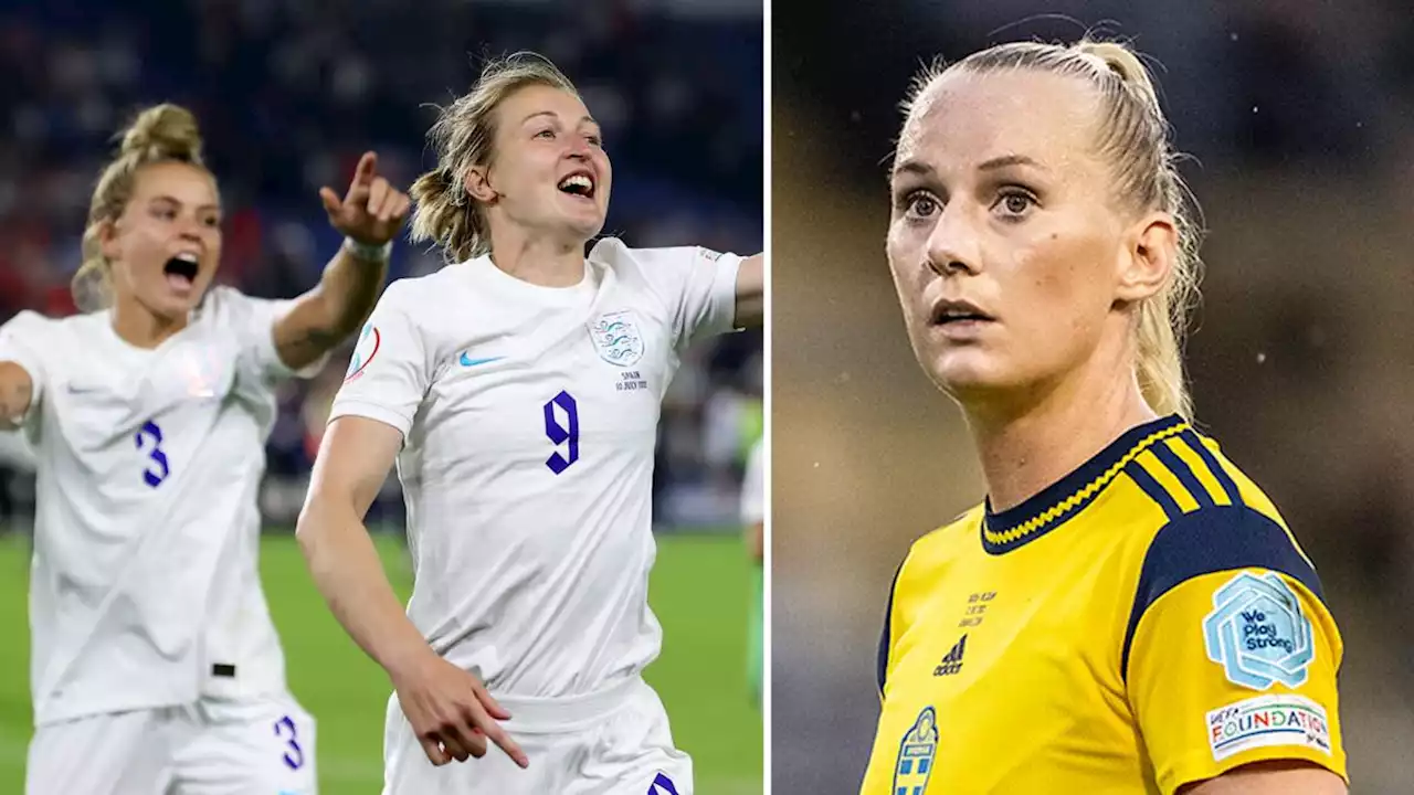 Fotboll: Blackstenius om engelska kritiken inför EM-semifinalen: ”Förstår till viss del”