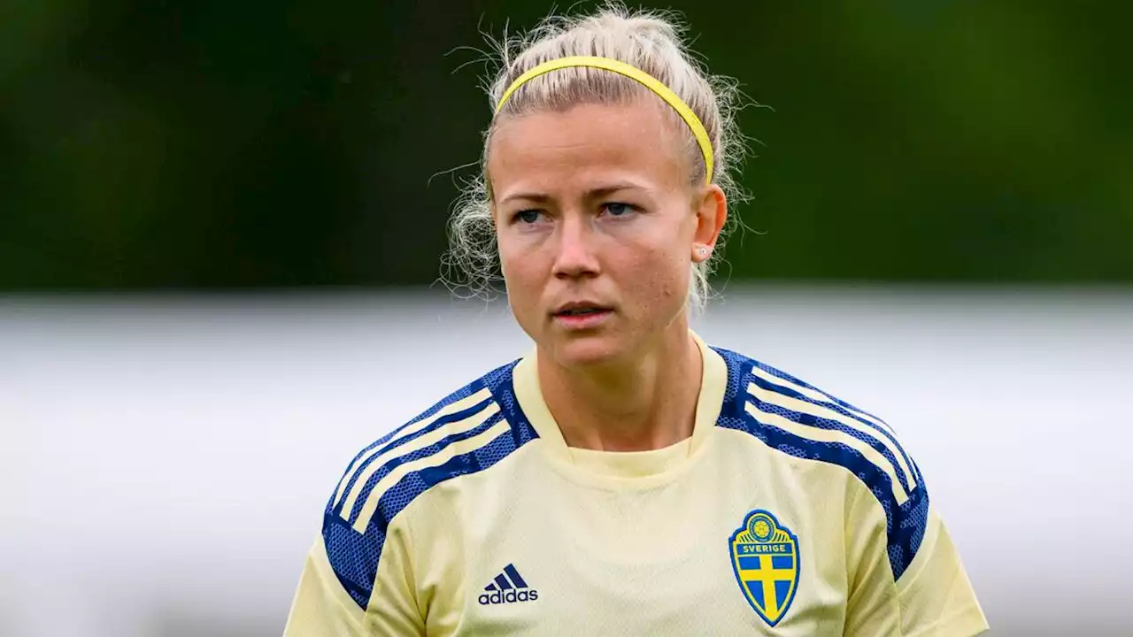 Fotboll: Hannas Glas tillbaka i träning för Sverige efter covid-beskedet