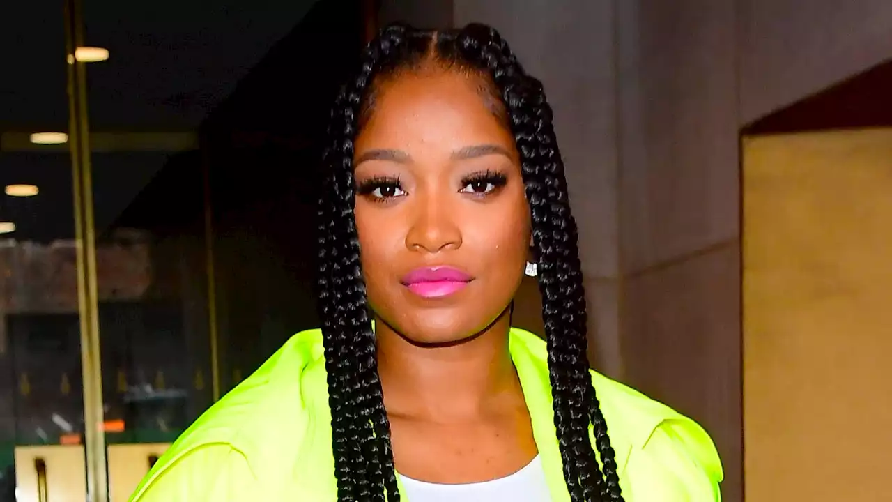 Keke Palmer Was Absolutely Glowing in This Neon Green Outfit