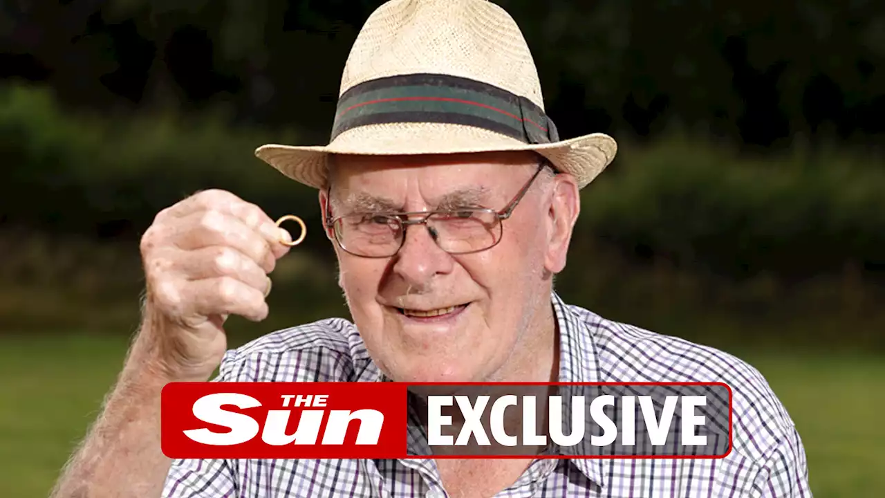 Farmer reunited with wife’s wedding ring 60 years after it slipped from finger