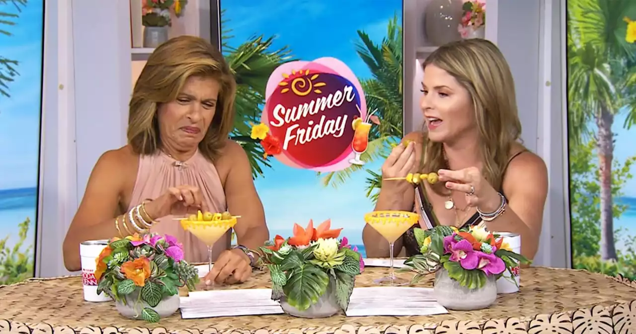 Hoda and Jenna brave the Velveeta martini and one of them actually likes it