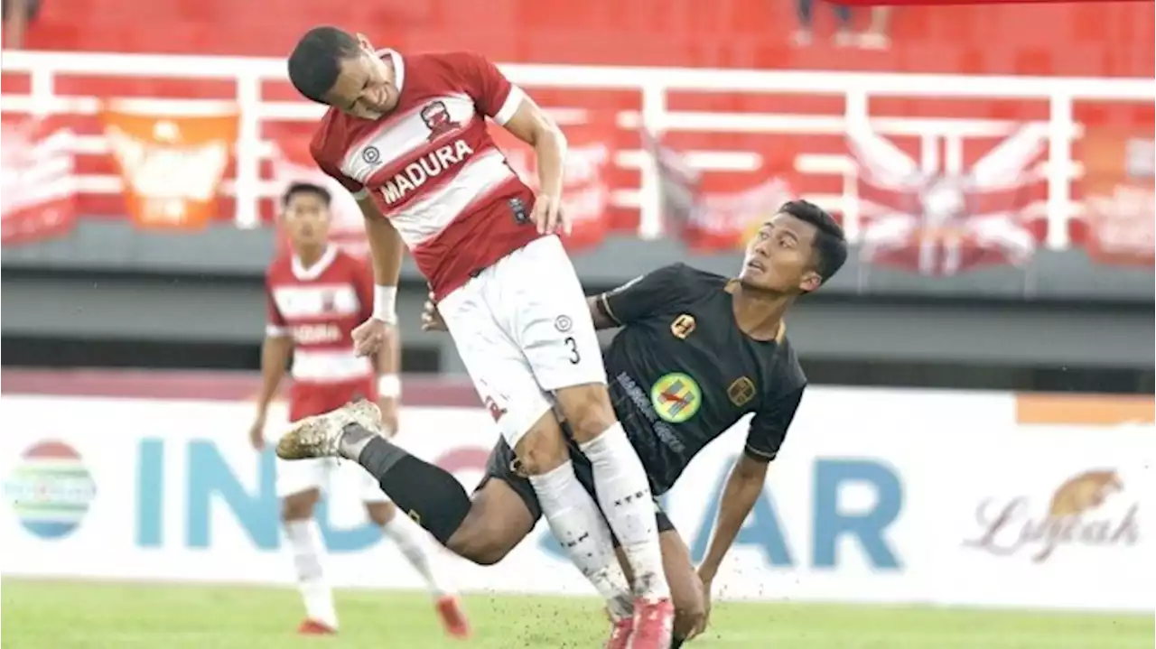 Madura United Ganas, Menang 8 Gol Tanpa Balas Atas Barito Putera